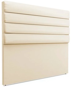 Cabeceira California Para Cama Box Casal 140 cm Corino Bege - D'Rossi