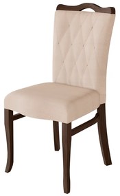 Cadeira de Jantar Mader Estofada com Puxador - LL 33018