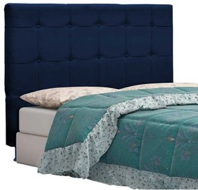 Cabeceira Tóquio para Cama Box Solteiro 100 cm Suede Azul Marinho D'Rossi