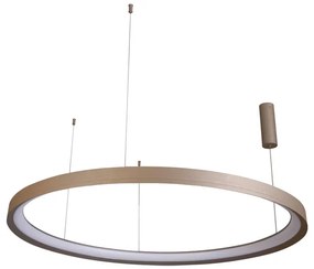 Pendente Led Metal Aluminio 60W 3000K Giro - FENDI