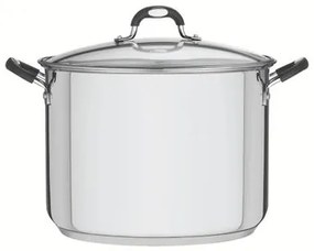 Caldeirão Tramontina Astro Aço Inox Tampa de Vidro 30 cm 15,2 Litros