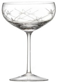 Taça de Cristal Artesanal p/ Champagne Coupe Incolor