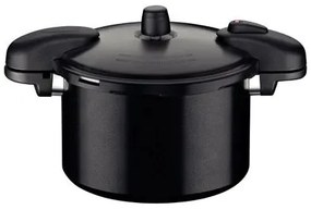 Panela de Pressão Tramontina Valência Black 7 L 24 cm em Alumínio com Revestimento Cerâmico