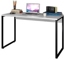 Escrivaninha Mesa de Escritório Studio Industrial 120 M18 Branco - Mpo