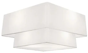 Plafon Para Dormitório Quadrado SD-3018 Cúpula Cor Branco