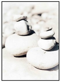 Quadro Decorativo Foto Canvas Apacheta Cinza - CZ 44088