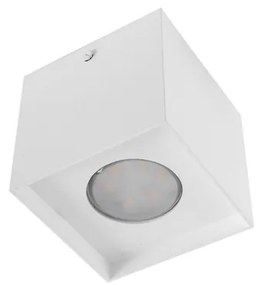 Plafon Sobrepor Aluminio Recuado 7,5Cm - BRANCO