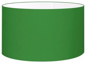 Cúpula abajur e luminária cilíndrica vivare cp-7025 Ø50x30cm - bocal nacional - Verde-Folha