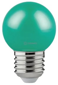 Lampada Led Bolinha Verde E27 1,2w 220 50lm