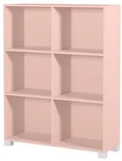 Estante Multiuso com 6 Nichos Treviso P14 Rosa - Mpozenato