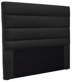 Cabeceira Cama Box Queen 160 cm Arles Veludo Preto S04 - D'Rossi