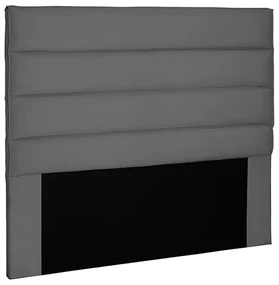 Cabeceira Decorativa 1,60M Queen Size Guess Suede Cinza G63 - Gran Belo