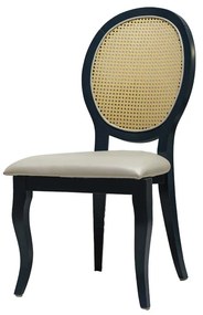 Cadeira Delicate com Palha de Empilhar - Floresta Negra  Kleiner