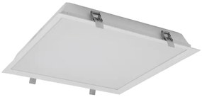 Plafon Led Embutir Quadrado 31w Branco Luz Neutra