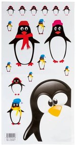 Adesivo Decorativo Família Pinguim
