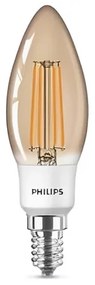 Lampada Led Vela Filamento 2.7w 2500k 300lm