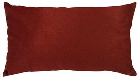Capa de Almofada Olimpya em Suede Tons Laranja com Vinho - Lisa Vinho - 60x30cm