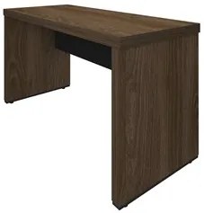 Mesa para Escritório 135cm Tamburato A06 Marrom/Preto - Mpozenato