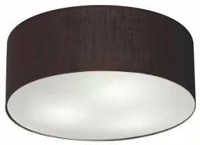 Plafon Para Sala de Jantar Cilíndrico SJ-3014 Cúpula Cor Preto