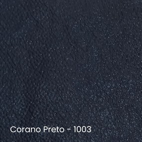 Cabeceira Vicenza Para Cama Box Queen 160 cm Corino - D'Rossi - Preto