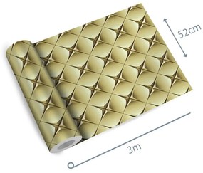 Adesivo geométrico 3D