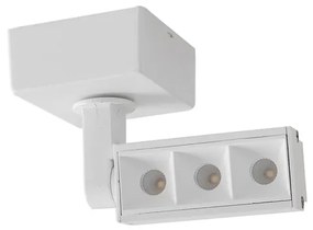 Spot Led Sobrepor Aluminio Branco 7w 48 2700k Picco