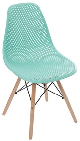 Cadeira Eames Colmeia Base em Madeira – Tiffany