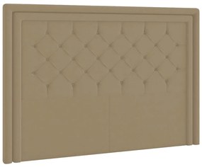 Cabeceira Casal Estocolmo P04 140 cm Suede - ADJ Decor