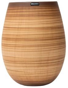 Vaso Aberto G decorativo em Cerâmica Carolina Haveroth – Bamboo Fosco