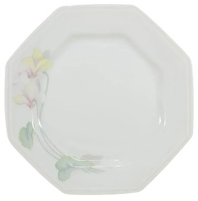 Prato Sobremesa 20Cm Porcelana Schmidt - Dec. Encanto E373