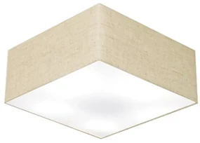 Plafon Para Corredor Quadrado SC-3012 Cúpula Cor Rústico Bege