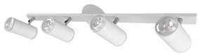 Spot Sobrepor Trilho Aluminio 75Cm - BRANCO FOSCO