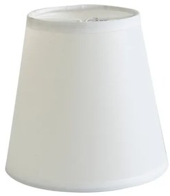 Cupula Plastico Branco 12cm