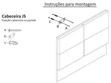 Cabeceira Cama Box Casal Queen 160cm London Veludo Vermelho - JS Móvei