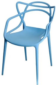 Cadeira Master Allegra Polipropileno Azul - 21400 Sun House