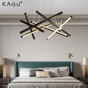 Pendente Moderno led lustre de controle remoto para sala estar sala jantar quarto cozinha luz pingente teto design lâmpada suspensão - white - 65cm | Branco quente