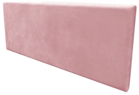 Cabeceira Painel Clean para Cama Box Solteiro 90 cm Suede- D'Rossi - Rose