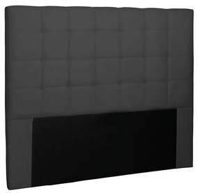 Cabeceira Verona Para Cama Box Queen 160 cm Suede - D'Rossi - Preto