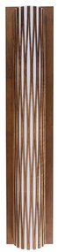 Arandela Madeira Verniz Fosco Mdf Imbuia