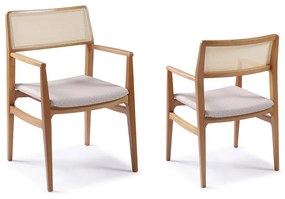Cadeira com Braço Damata 2 Unidades Móveis Rudnick -