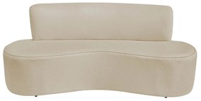 Sofá Curvo 2 Lugares Amsterdã 140cm Suede