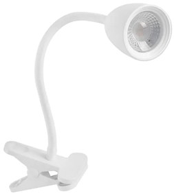 Luminaria De Mesa Led Abs 4W 3000K Focus - BRANCO