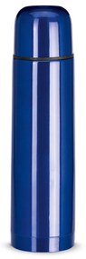 Garrafa Térmica 500 ml Parede Dupla Brilhante Cromado - Azul