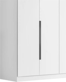 Guarda-roupa Velasques (L: 160cm) C/ 4 Portas 100% MDF Branco