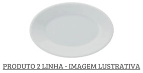 Travessa Rasa 17Cm Porcelana Schmidt - Mod. Convencional 2° Linha