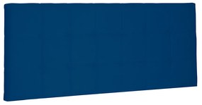 Cabeceira Painel Verona Para Cama Box Solteiro 90 cm Suede - D'Rossi - Azul Marinho