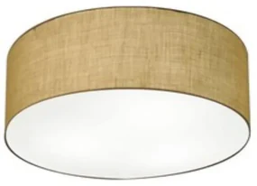 Plafon Para Sala de Jantar Cilíndrico SJ-3014 Cúpula Cor Palha