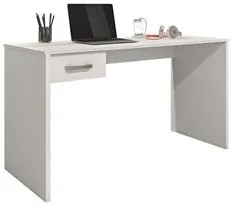 Mesa Home Office Notebook 127cm 1 Gaveta Gávea Branco - Móveis Leão