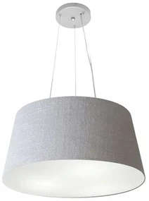 Pendente Cone Rustico Cinza MJ-4048 Para Mesa de Jantar e Estar