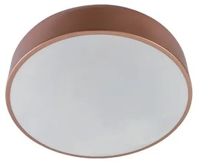 Plafon De Sobrepor Aluminio 29Cm Victoria - COBRE ESCOVADO